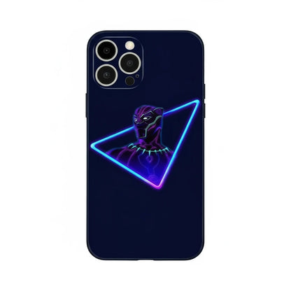 Étui souple Black Panther pour iPhone Pro et Pro Max