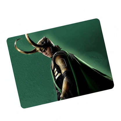 Tapis de souris Loki avec motif vert doré