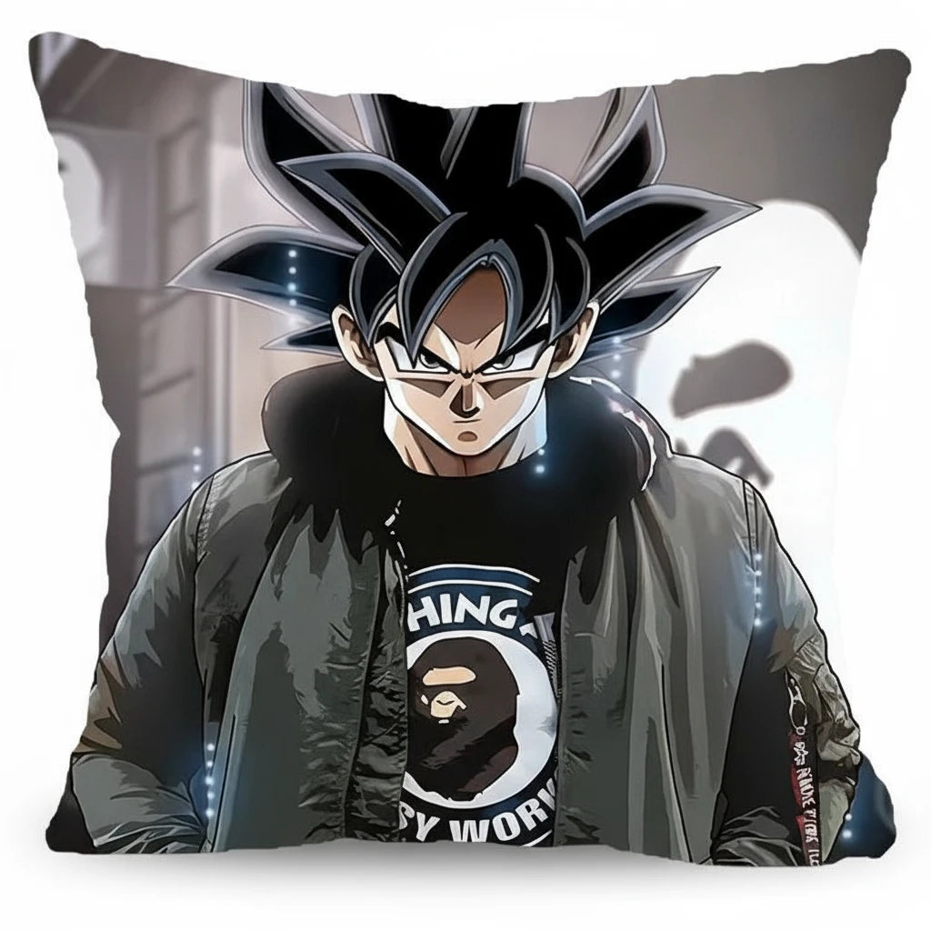 Taie d’oreiller Broly Dragon Ball Super design combat épique
Coussin décoratif Dragon Ball Z Gohan Ultra Instin