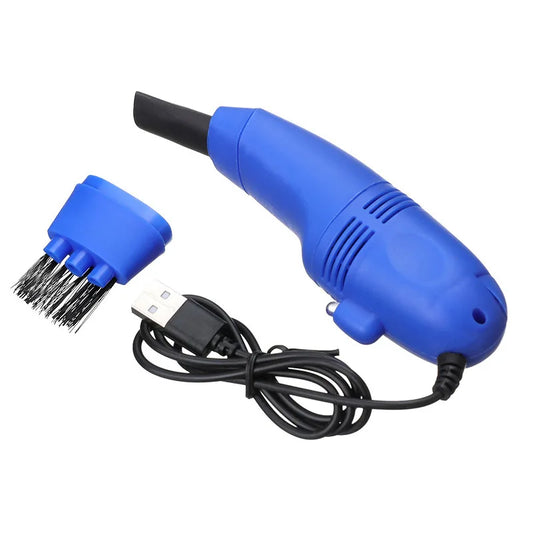 Mini Aspirateur Électrique USB pour Clavier bleu