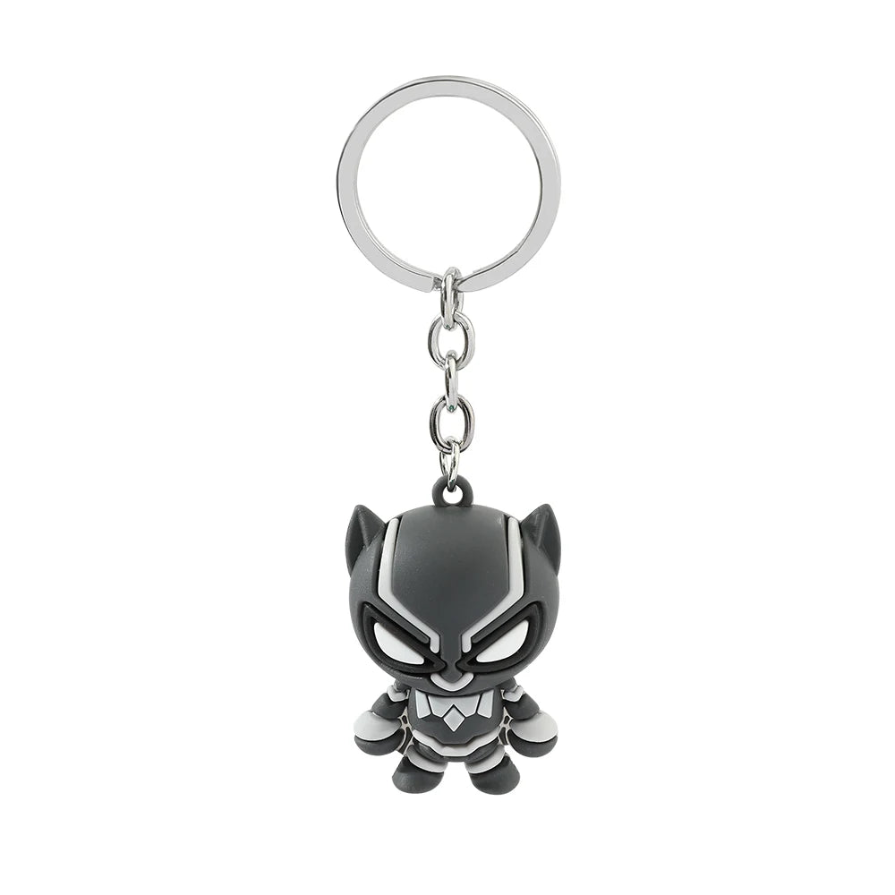 Porte-clés Marvel en silicone