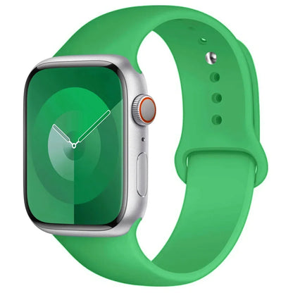 Bracelet Apple Watch femme – silicone rose pastel