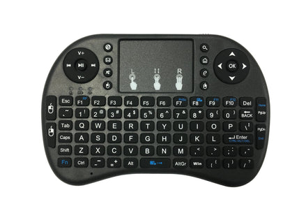 clavier sans fil mini noir avec pad querty
